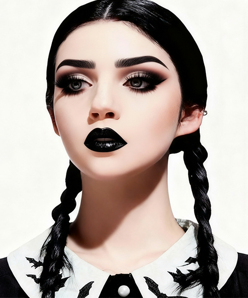 La maquilleuse de Wednesday Addams