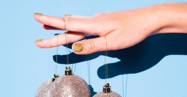 Idées de manucure de Noël