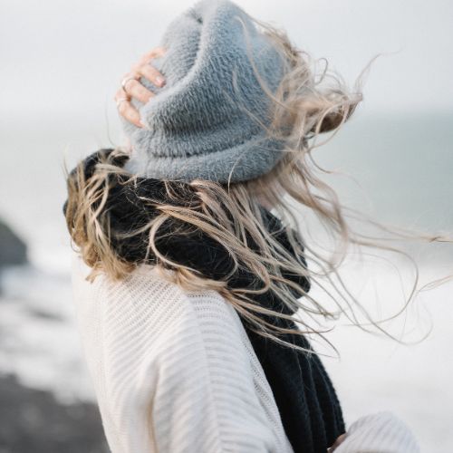 Winter hair care routine