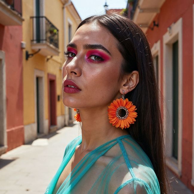 Couleurs de maquillage pour le printemps