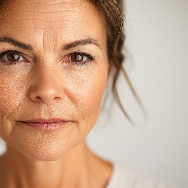 Anti-Aging-Gesichtspflege für Mischhaut ab 40 Jahren