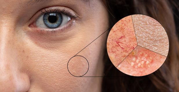 Hoe verlicht je rosacea?
