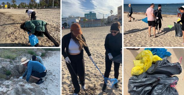Giornata di pulizia della spiaggia organizzata dal Perfume Club