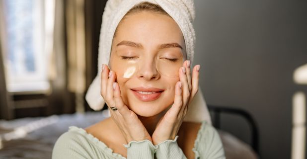 Photo of text: Skincare routine stopped working