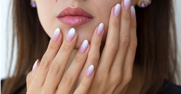 blurred nail text photo