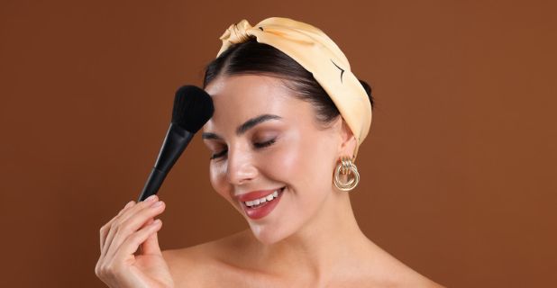 Foto von Latte-Make-up-Text