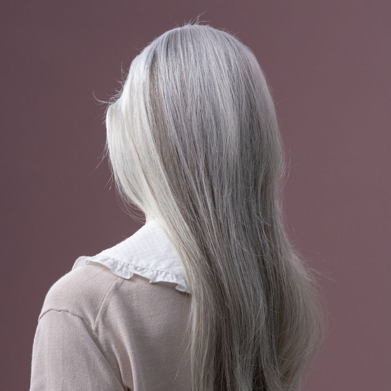 Care for white and gray hair
