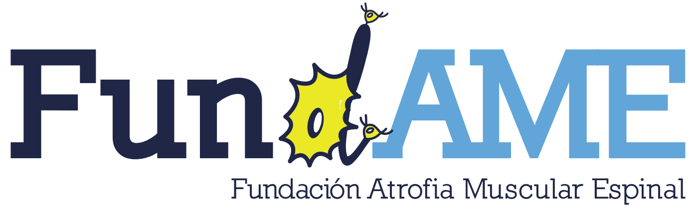 Logo FundAME, Fundación Atrofia Muscular Espinal