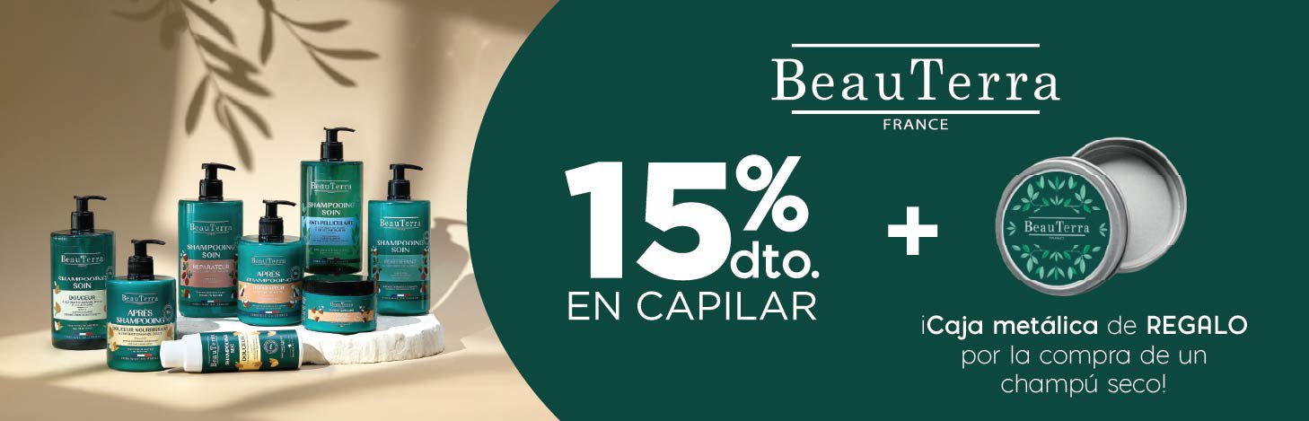 Beauterra 15% descuento