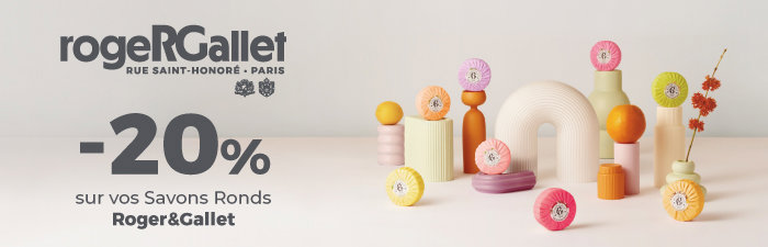 Roger&Gallet - 20% sur vos Savons Ronds