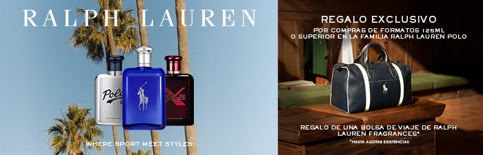 Ralph Lauren Polo — con neceser de regalo en tu compra