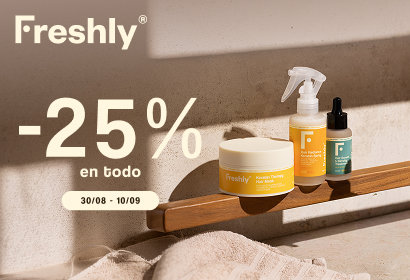 Freshly Cosmetics — 25% dto en todo
