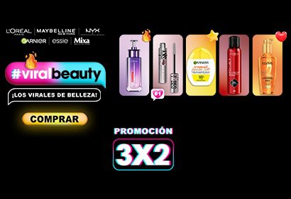 Viral Beauty — promoción 3x2