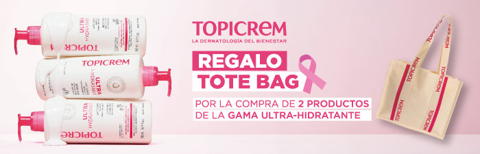 Topicrem Ultra-Hidratante — tote bag de regalo por compra