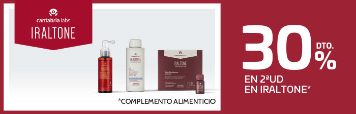 Iraltone 30% dto en la 2ª unidad
