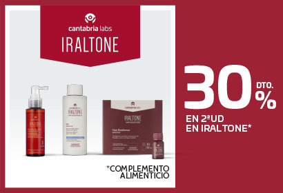 Iraltone 30% dto en la 2ª unidad