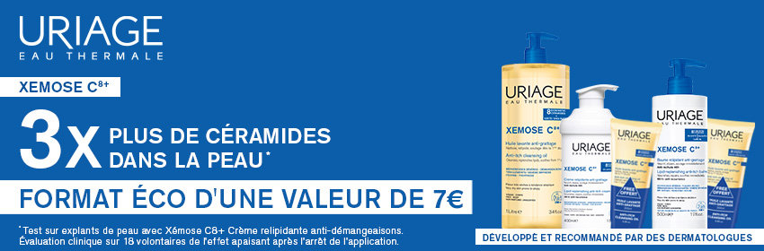 Uriage Xémose — packs pour peaux atopiques
