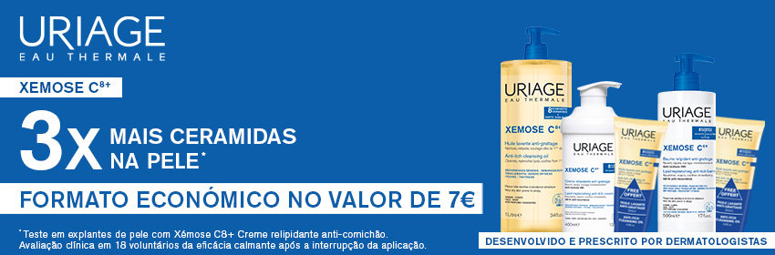 Uriage Xémose — packs para pele atópica