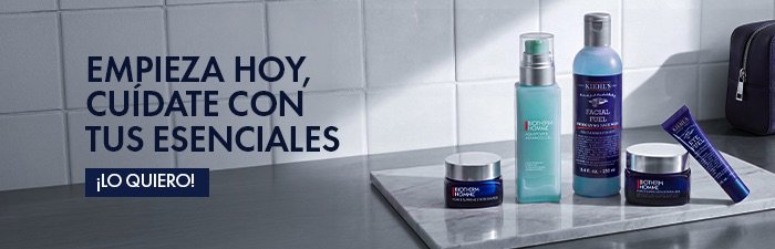 Biotherm Homme y Kiehl's: empieza hoy, cuídate con tus esenciales