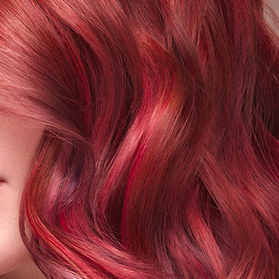 Dyed or highlighted hair